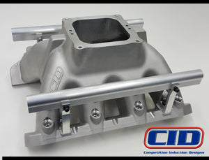 BE 5.0 4500 EFI SB Ford Semi Finished Flange Performance Intake Manifold to suit a 9.5" deck block.